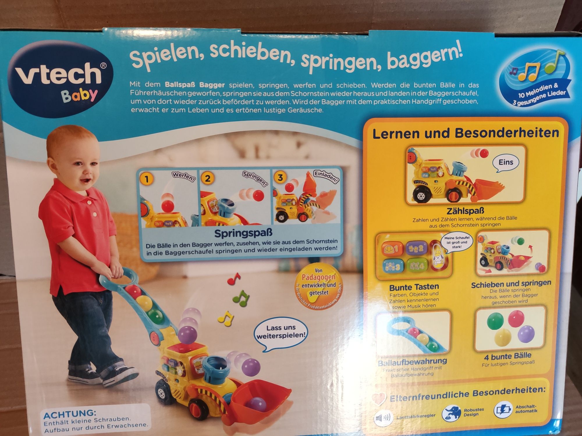 VTech Interaktywna koparka z piłkami