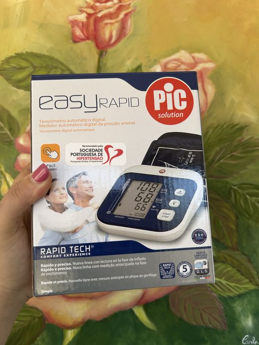 Medidor de Tensão Arterial Braço EasyRapid novo