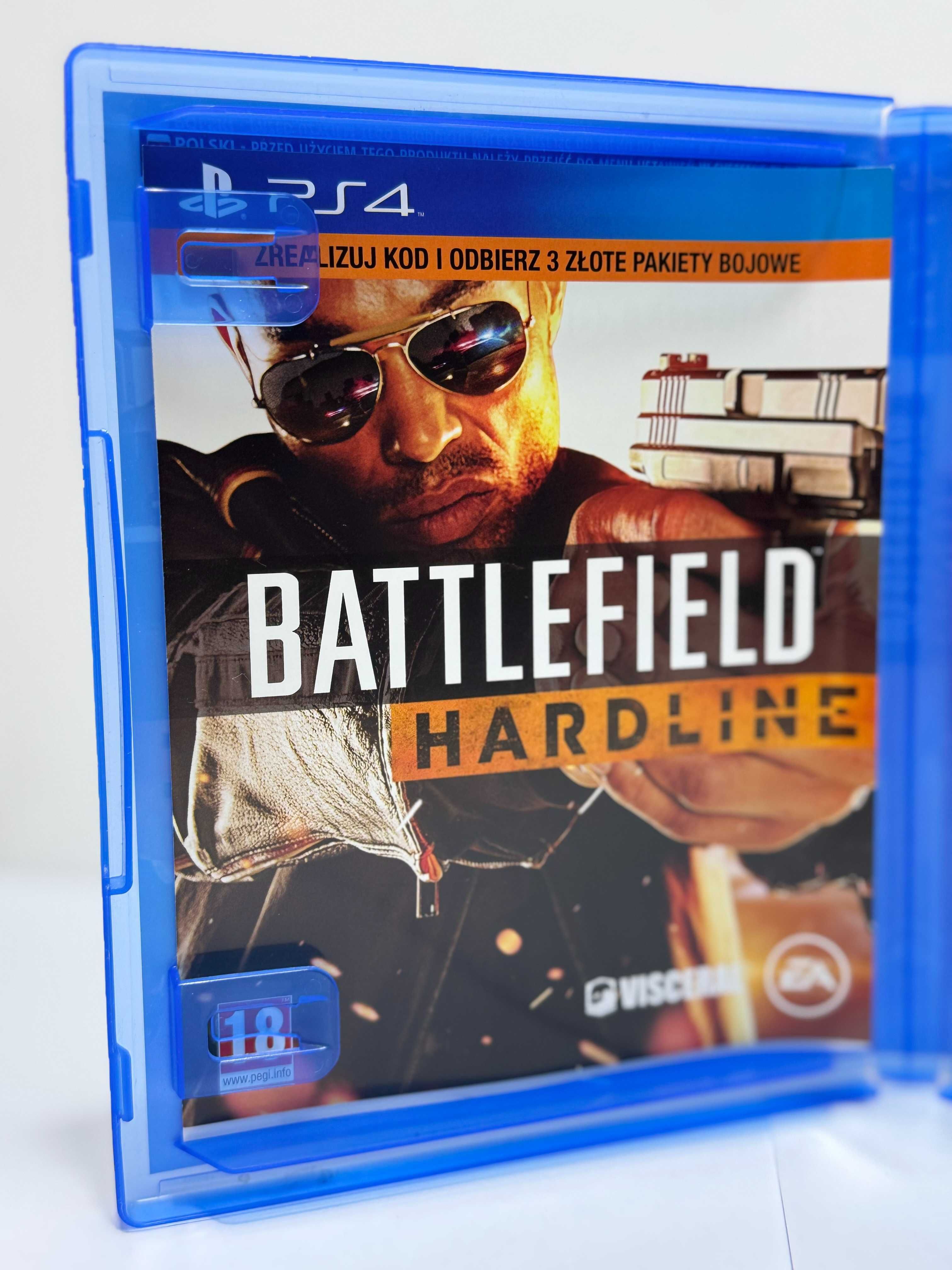 Gra Battlefield Hardline na PS4 Playstation 4, POLSKA wersja, bdb stan