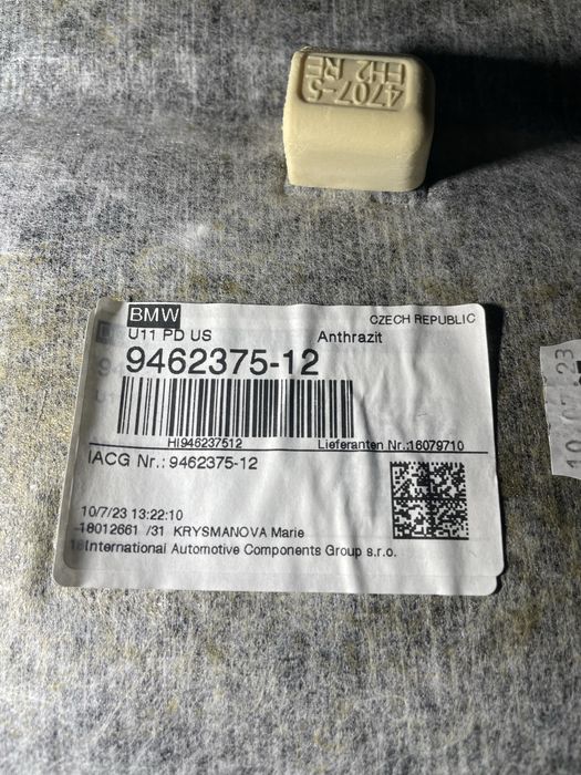 Стеля потолок BMW