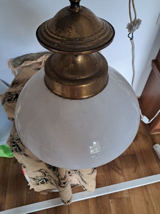 Stara lampa wisząca żyrandol