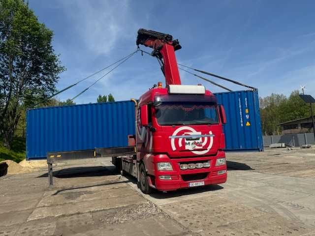 Usługi HDS Transport kontenerów Zabrze Katowice Śląsk