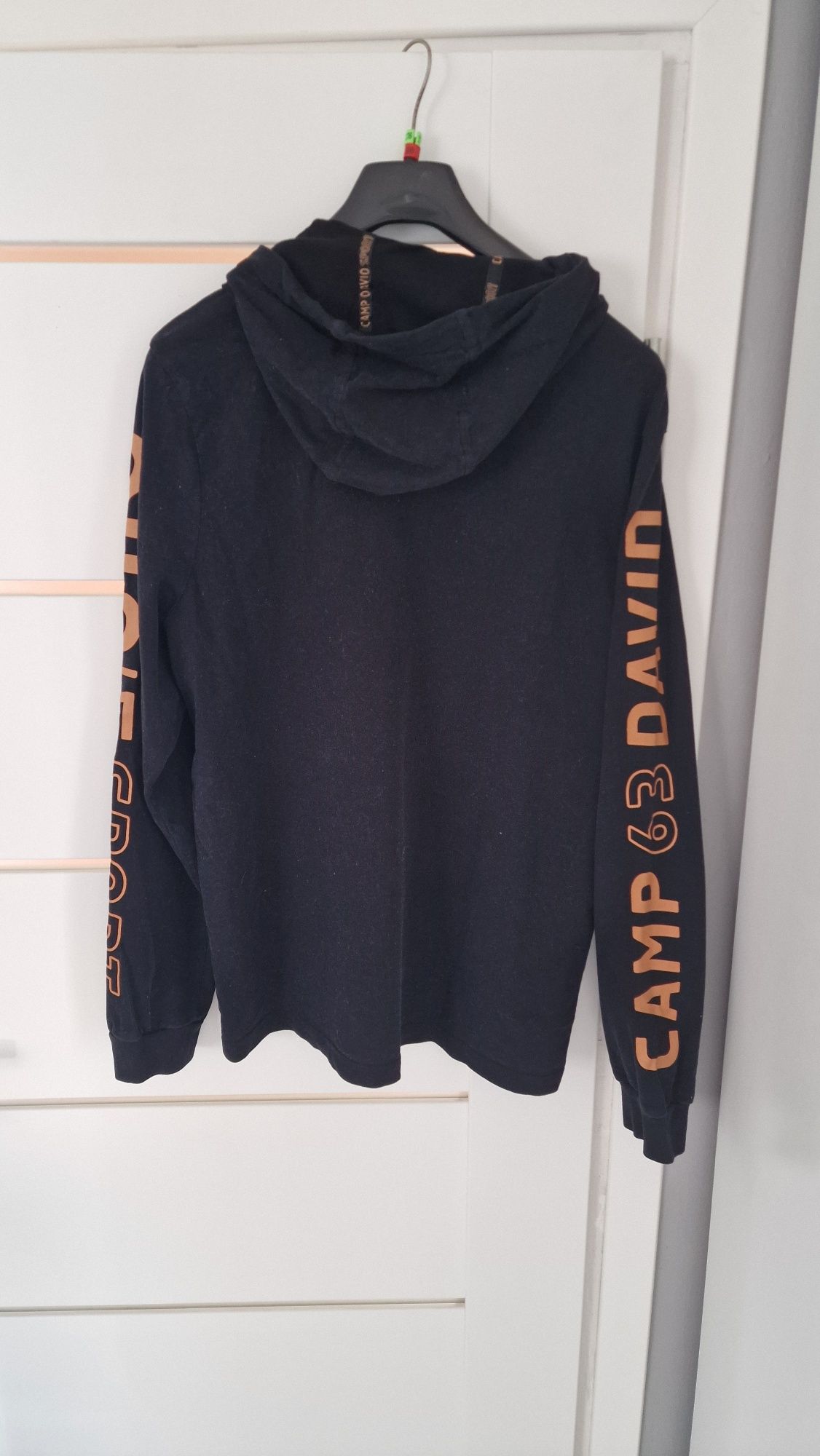 Bluza bawełniana  z kapturem Camp David