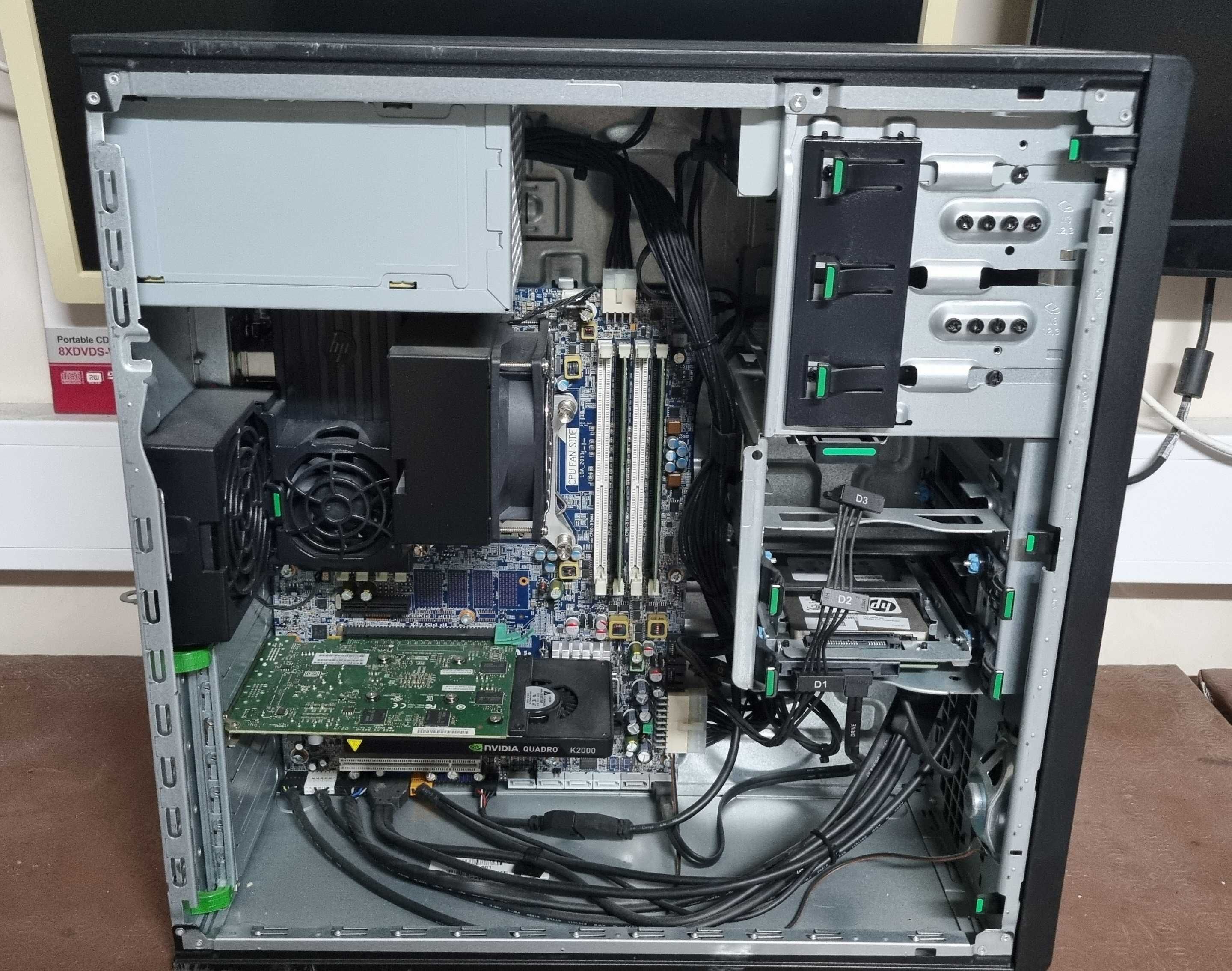 HP Z420 / Xeon E5-1650 v2 / 16GB / 256SSD / Quadro K2000
