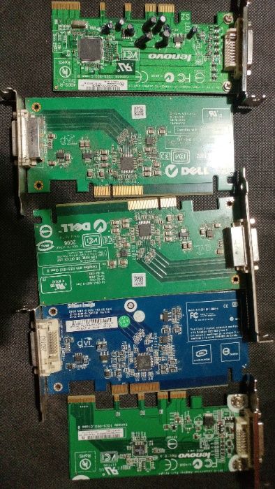 Видеокарта Dell Lenovo Fujitsu add2-n DVI-D Sil 1364a цифровой вывод