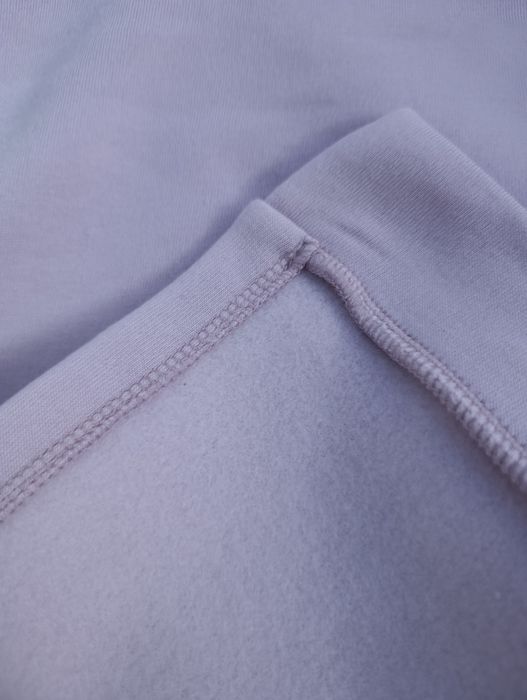 Бузкова утеплена флісом сукня з капюшоном