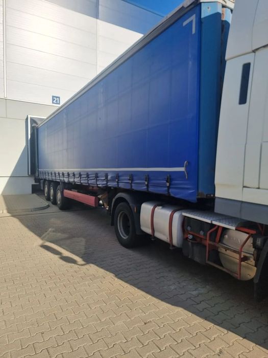 Krone SDP 27  Naczepa burto-firana BPW bębny tromel