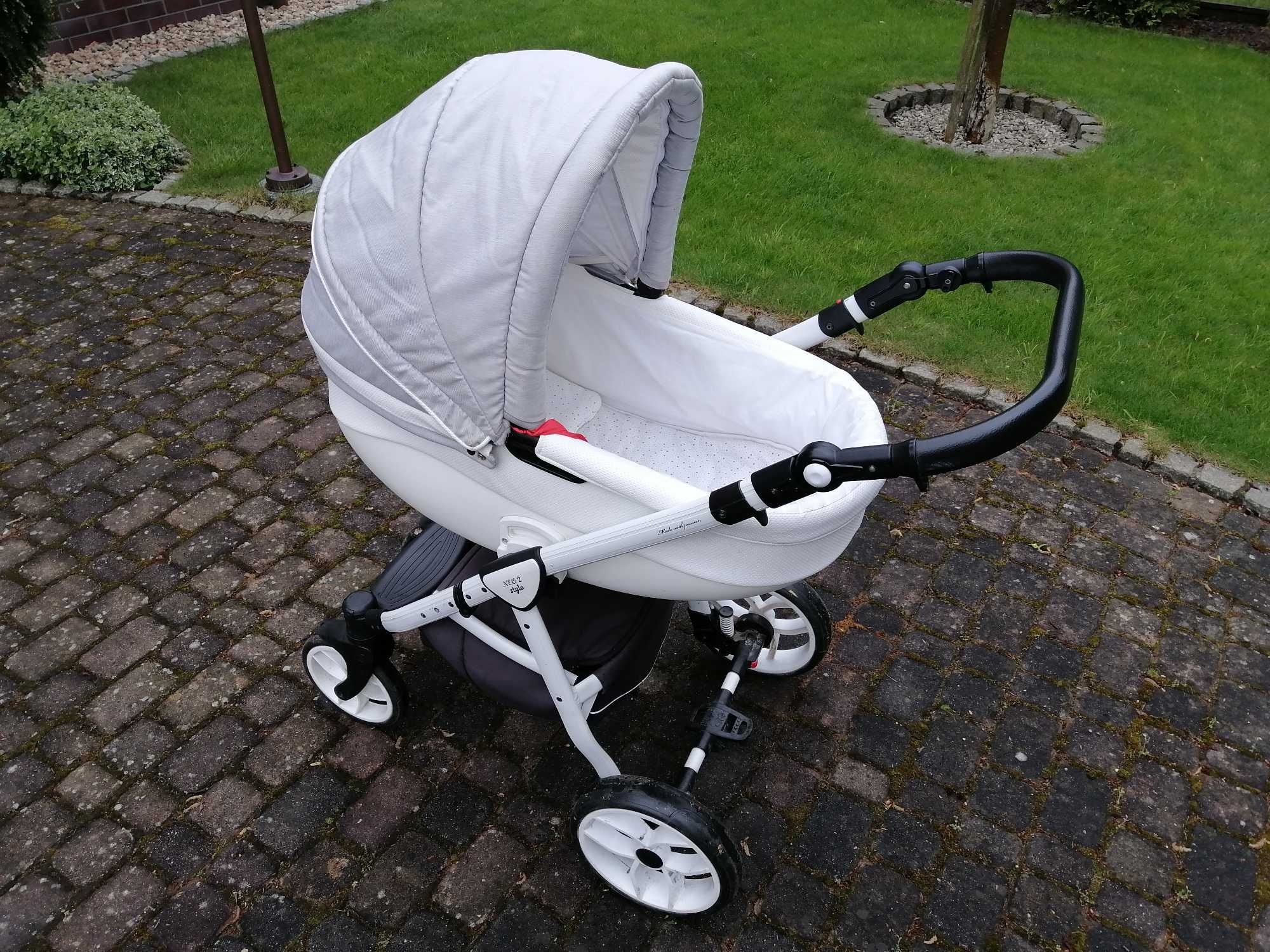 Wózek dziecięcy Baby Merc Neo 2 Style - gondola + spacerówka