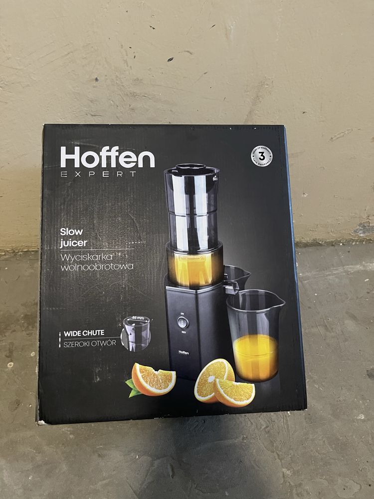NOWA Wyciskarka Wolnoobrotowa Hoffen Exspert Sokowirówka