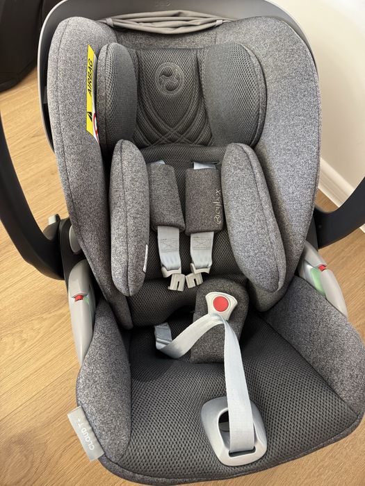 Автокрісло Cybex Platinum Cloud T i-size plus сірий з сіточкою