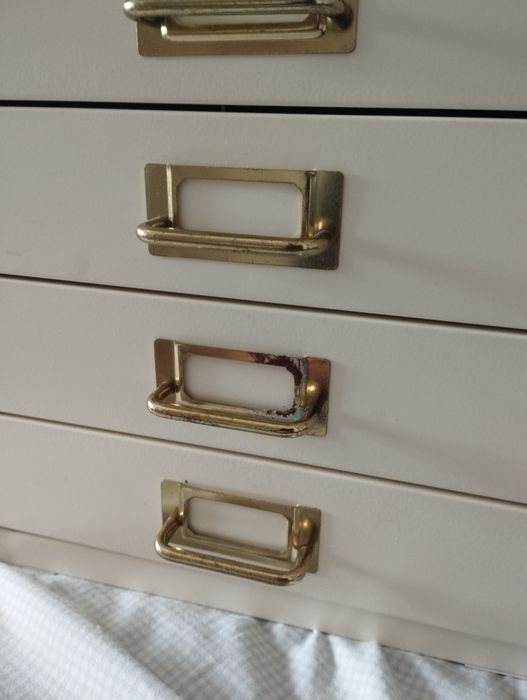 Arquivo 5 gavetas branco/creme