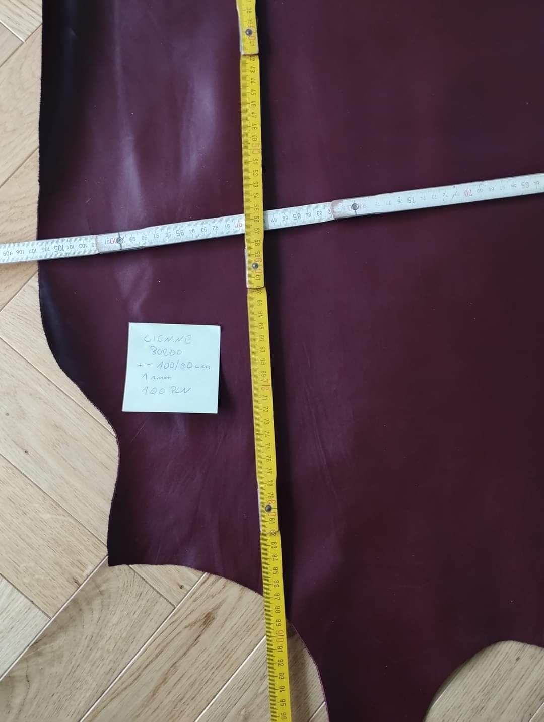 Skóra garbowana chromowo