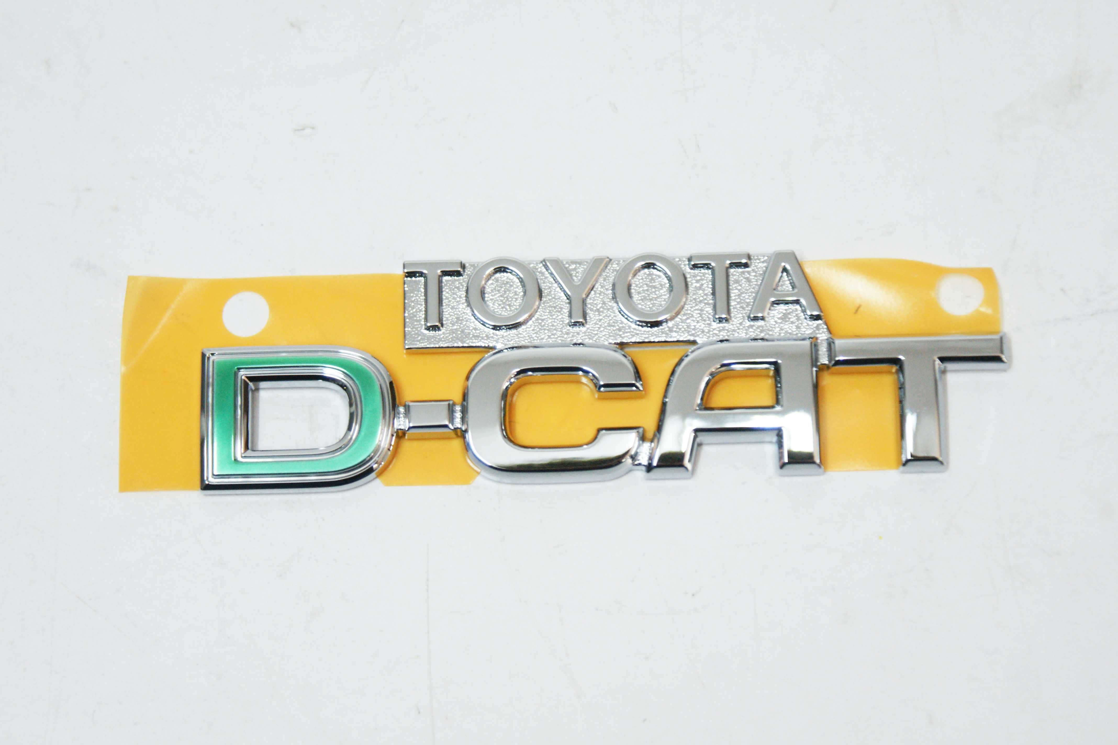 Emblemat logo znaczek OE Toyota D-CAT NOWY oryginalny