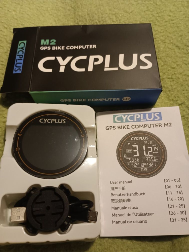 Продам велокомпьютер Cycplus М2 GPS