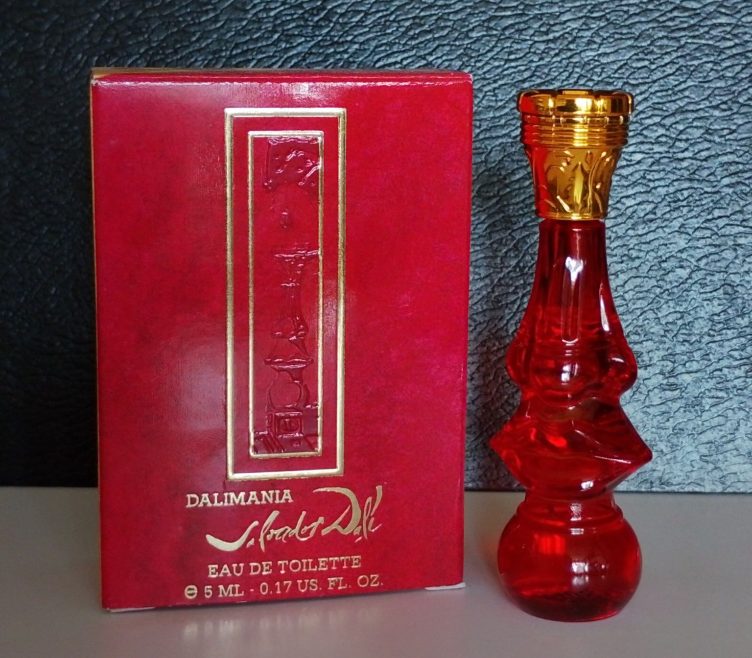 Miniaturka perfum Salvador Dali Dalimania czerwona rzadka EDT 5 ml