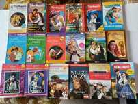 Zestaw książek Harlequiny i Saga