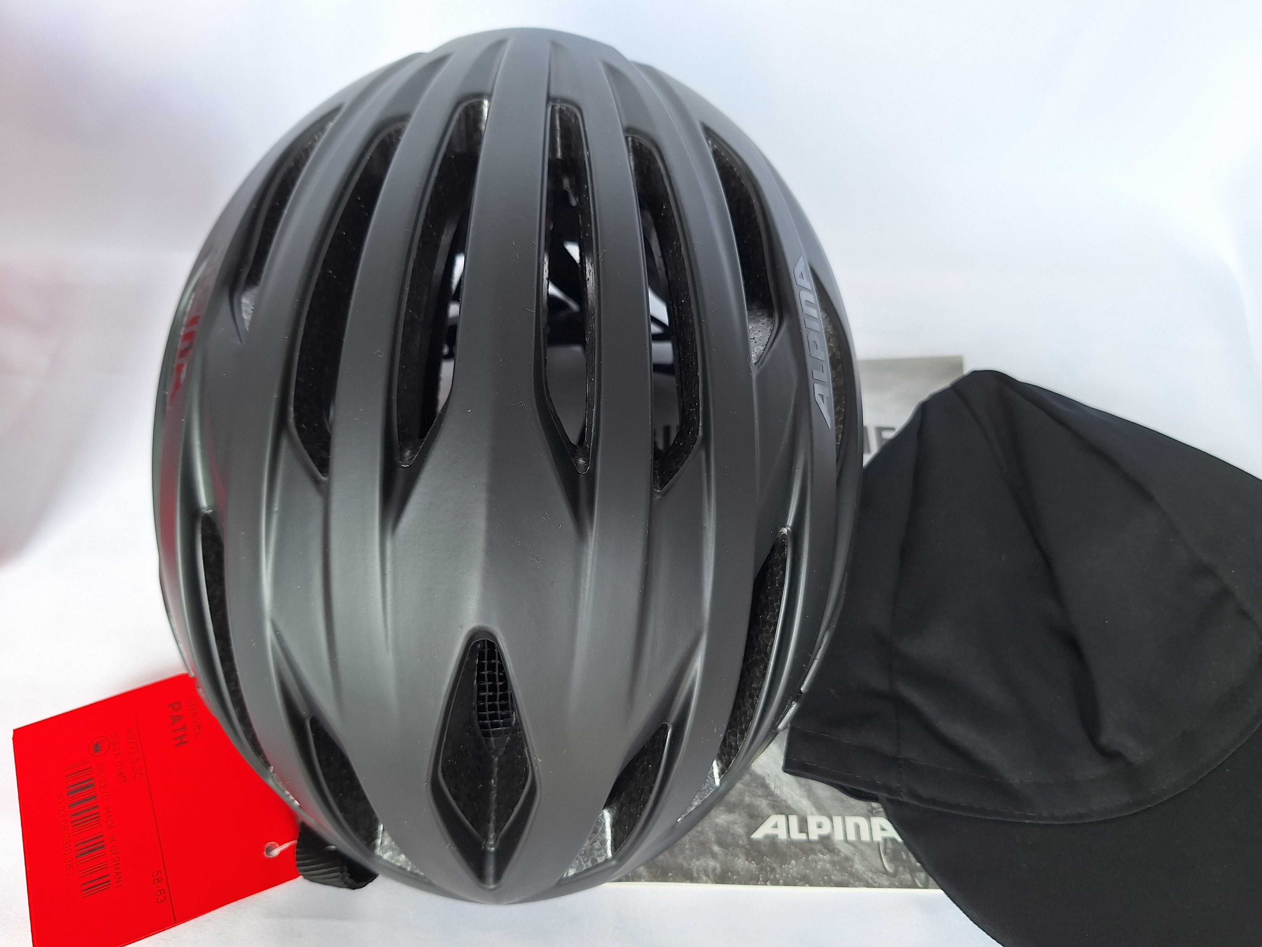 Kask rowerowy Alpina Path Black Matt L/XL 58-63cm