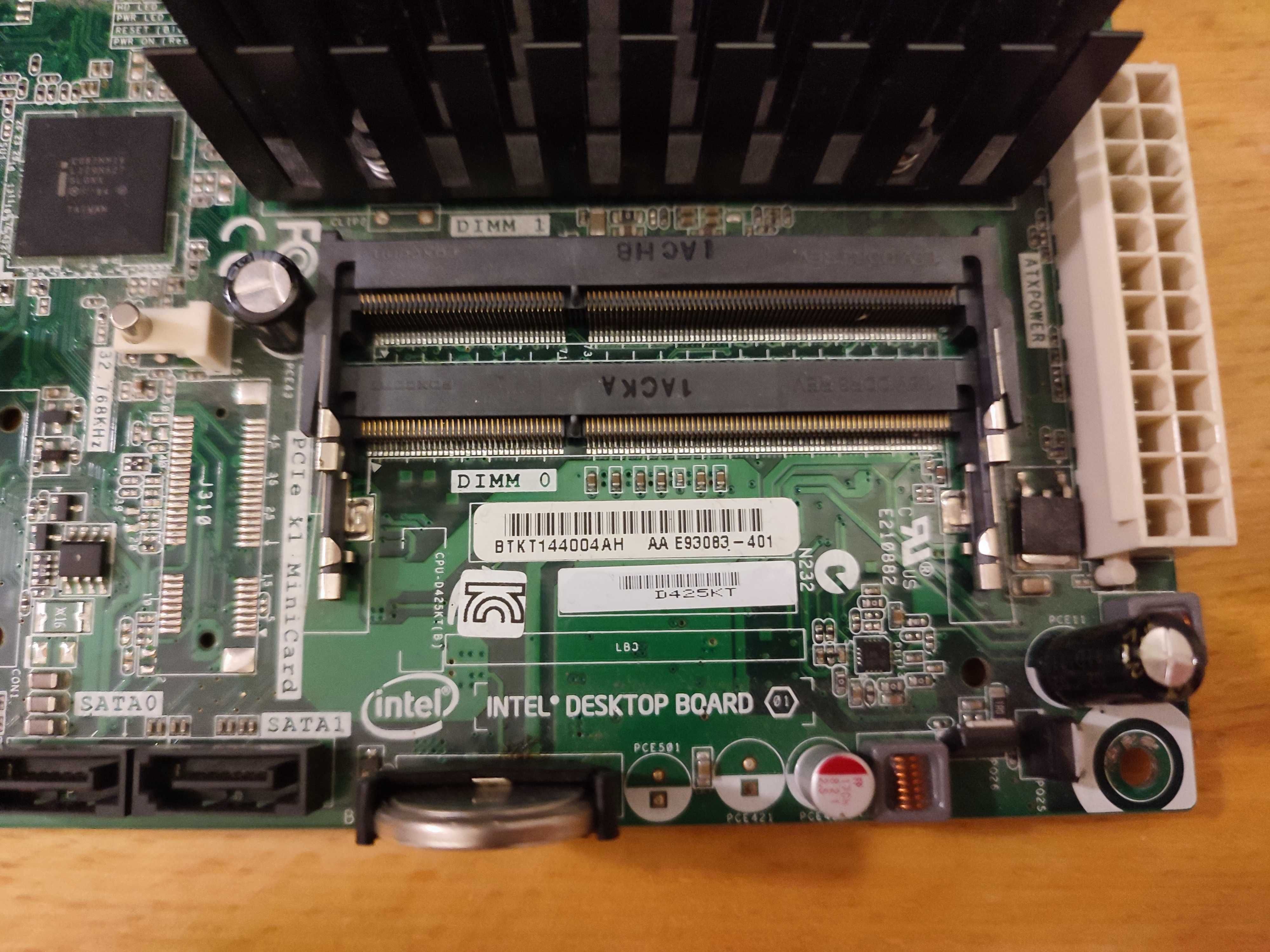 Płyta mini-ITX Intel D425KT 17x17cm Atom 1.8Ghz