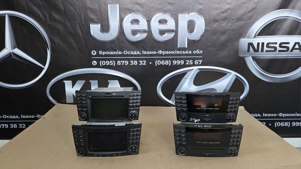 Магнітола команд магнітофон радіо Мерседес E CLS w211 219 розборка