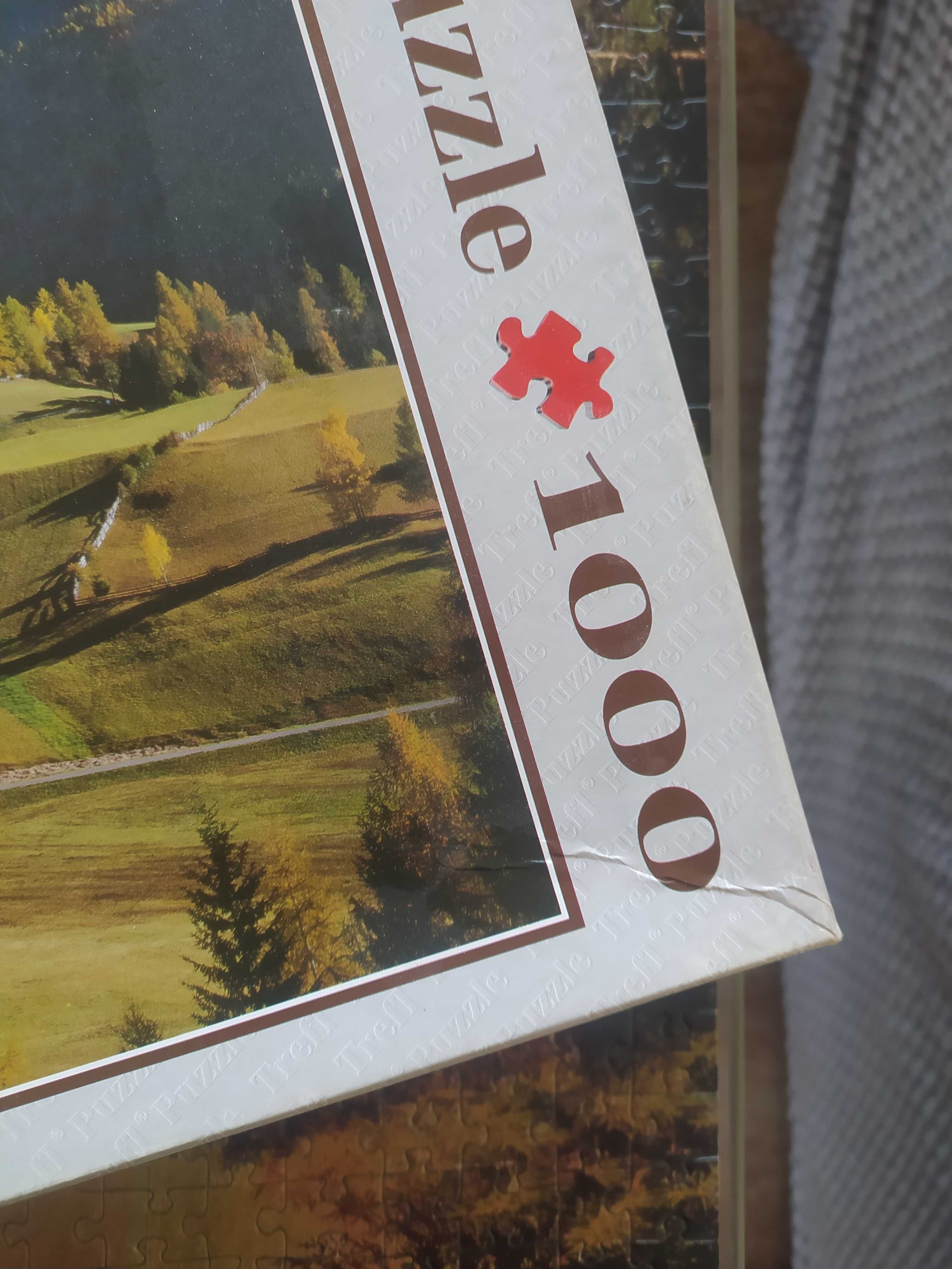 Puzzle Trefl 1000 elementów Alpy