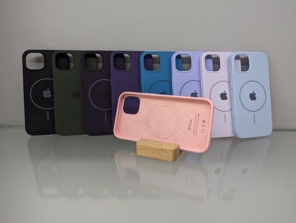 Iphone 13 / 14 MagSafe Противоударный чехол Софт Тач мікрофібра