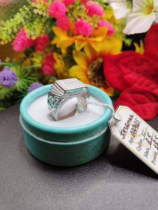 Серебряная печатка