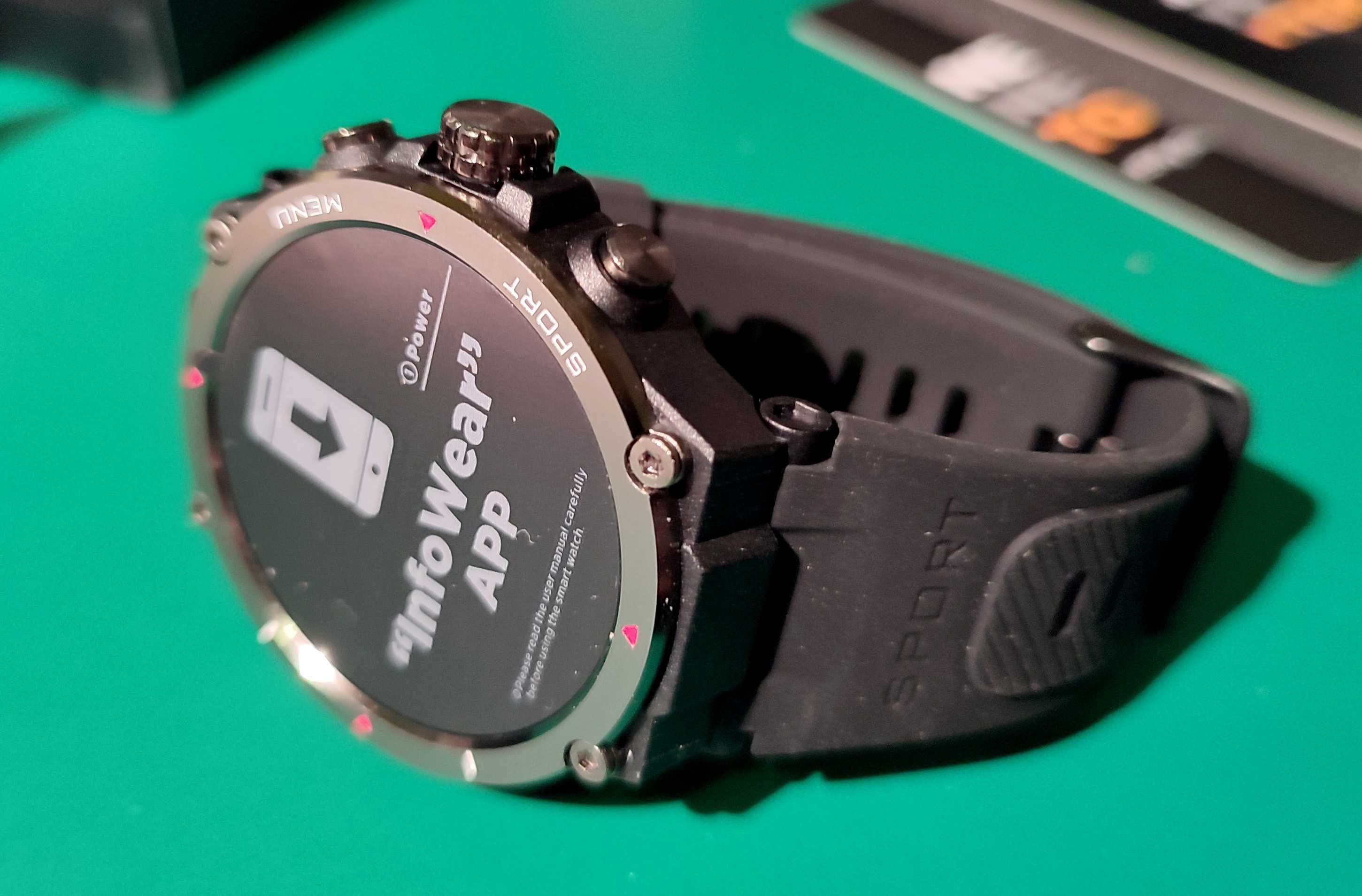 Zeblaze Stratos 2 GPS, Wyświetlacz AMOLED