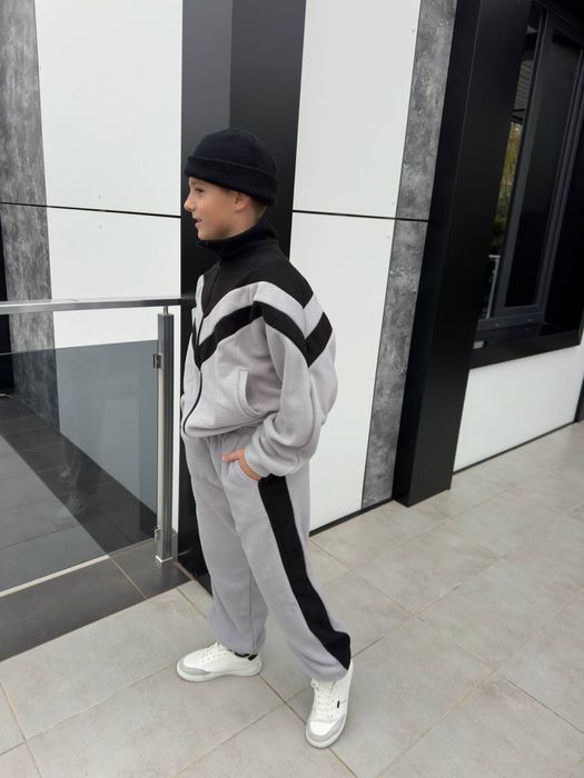 Дитячий флісовий теплий костюм хлопчик/дівчинка