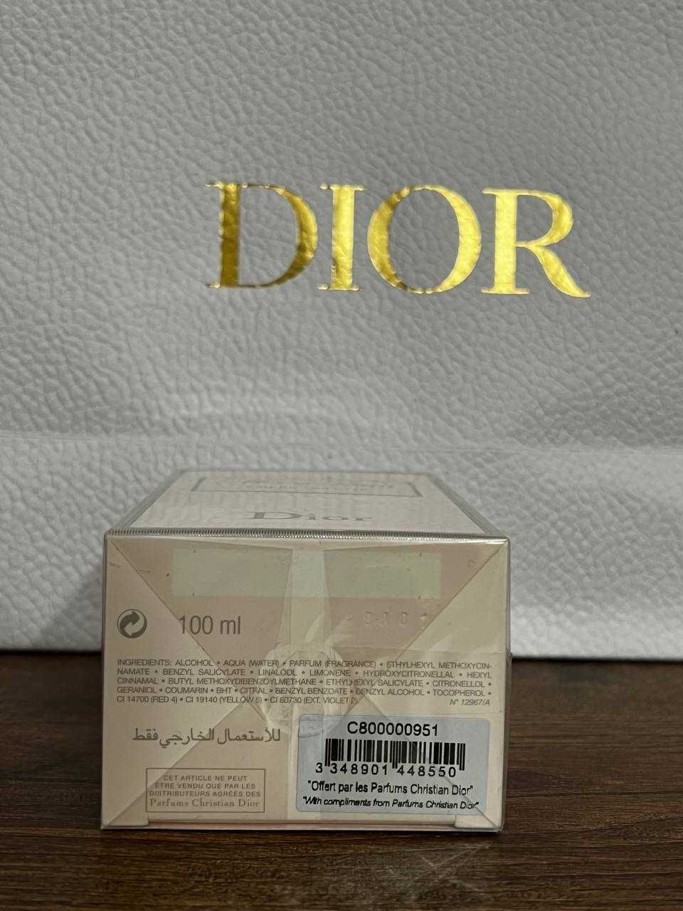 Miss Dior Eau De Toilette 100 ml