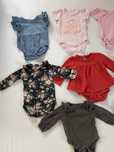 Zestaw 13 body dla dziewczynki rozmiar 62 Newbie Guess H&M