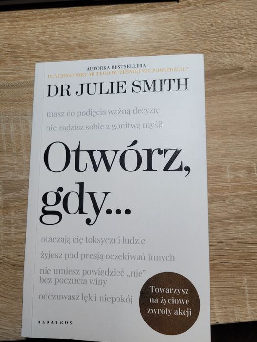 Książka "Otwórz gdy" Dr. Julie Smith