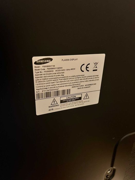 TV SAMSUNG 58 '' cali PLASMA telewizor Poznań