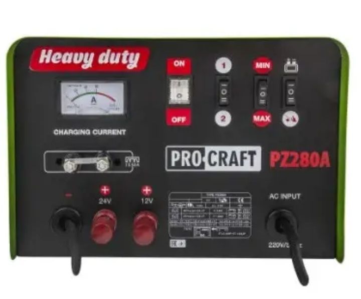 Пуско-зарядний пристрій Procraft PZ280A NEW