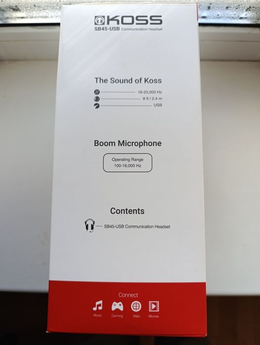 Гарнітура KOSS SB45-USB навушники мікрофон