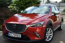 Mazda CX-3 Krajowy! Piękna skóra! Napęd AWD 4x4!