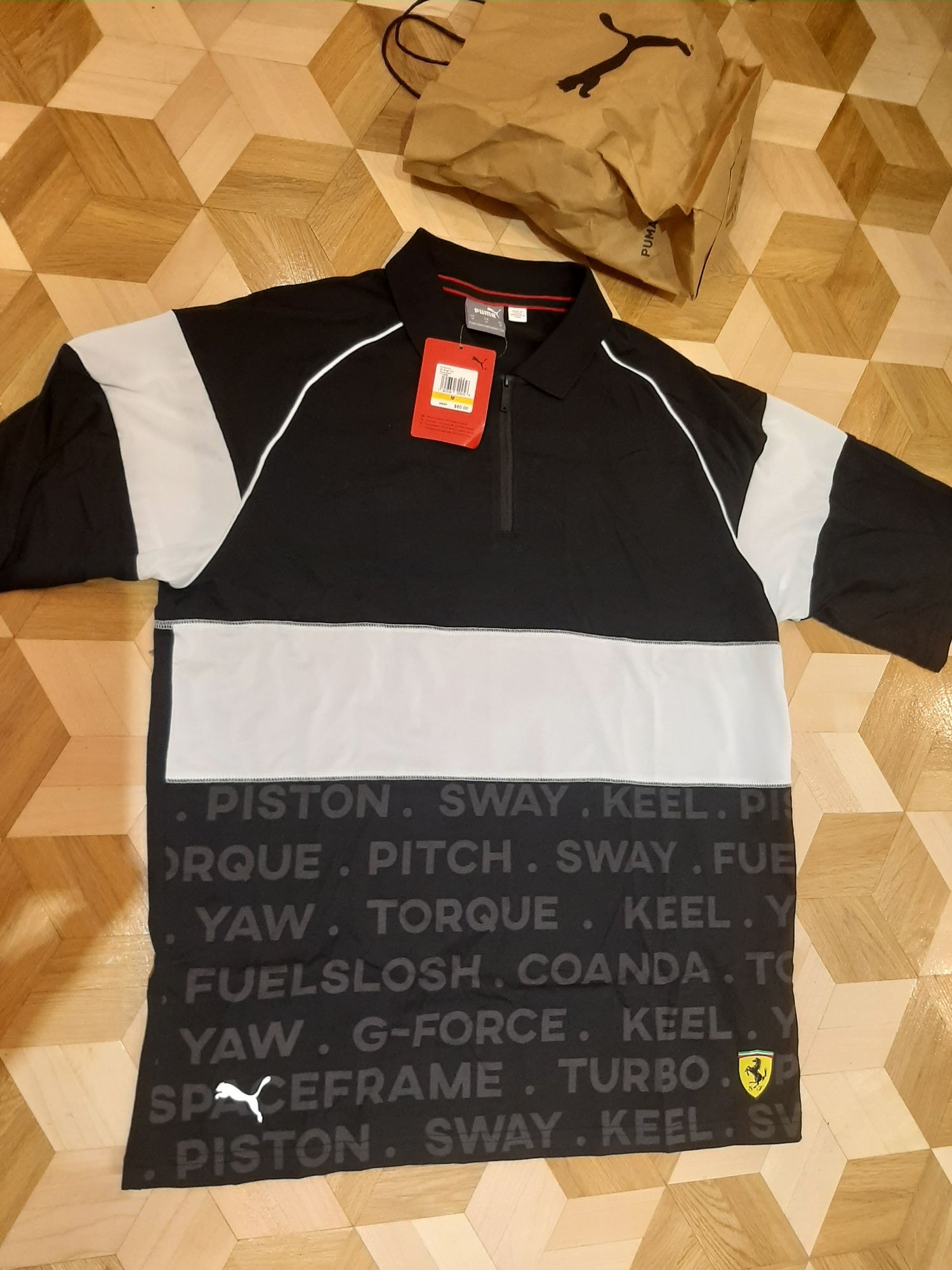 Puma ferrari polo koszulka T-shirt meska nowa