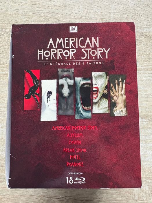 American Horror Story blu-Ray 6 sezonów stan  bdb ENG