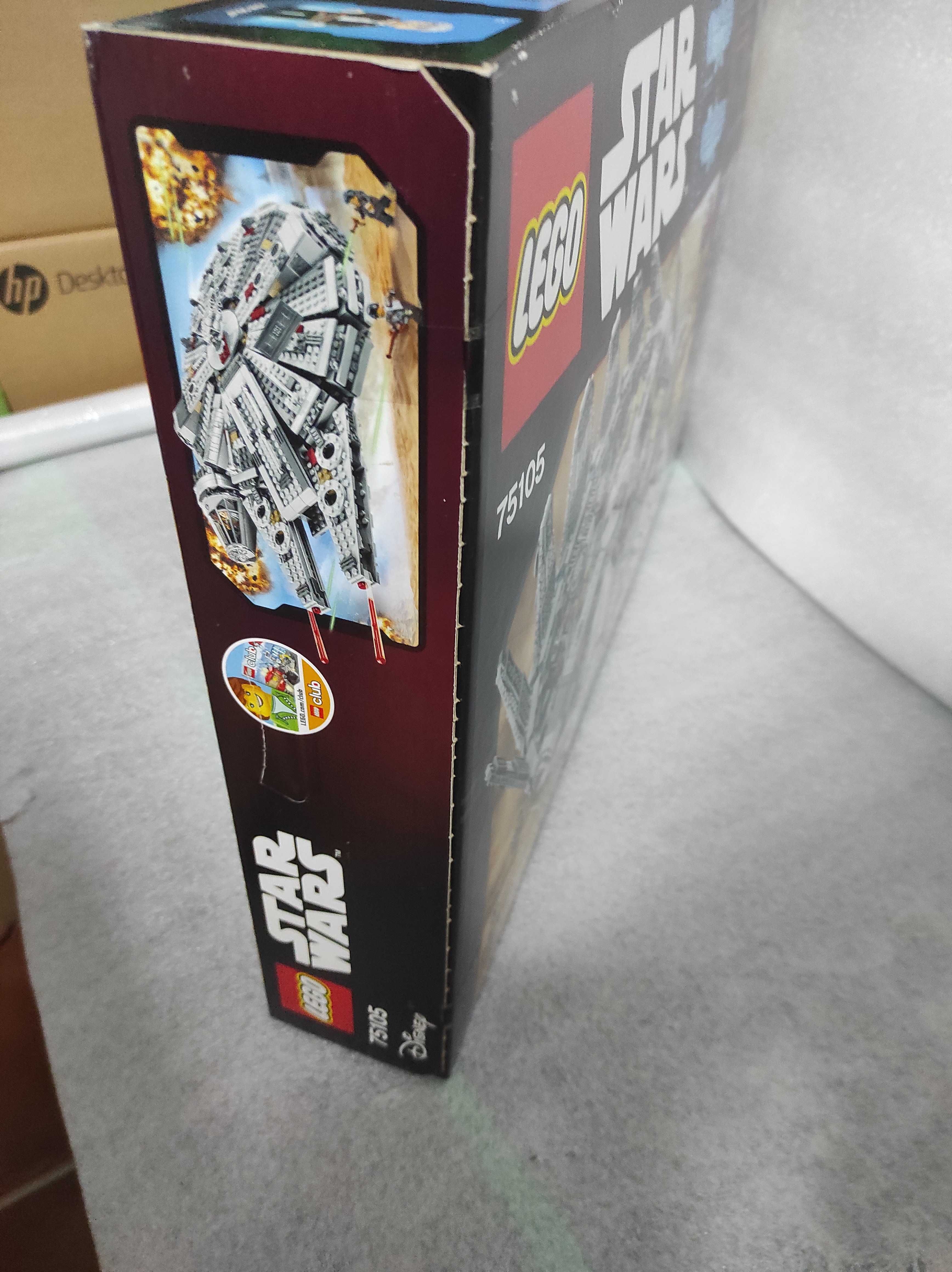 Lego 75105 Star Wars Millennium Falcon Novo e Selado Descontinuado