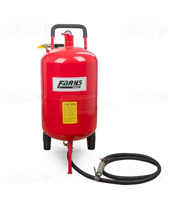 Piaskarka syfonowa 76l z zaworami i wężem 1/2" FR7011C - OUTLET