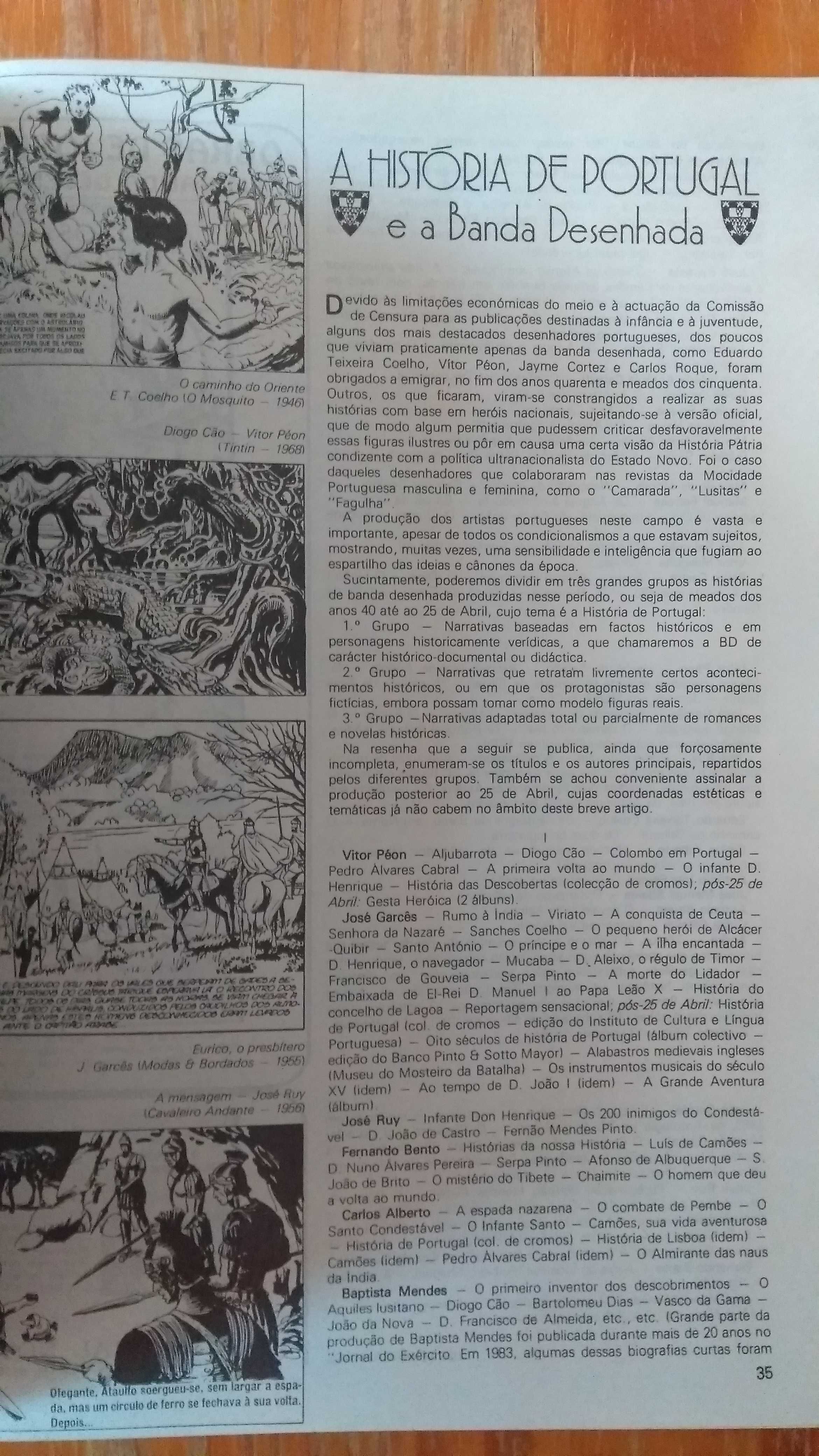 Cadernos de Banda Desenhada 3 - Maio 1987 - Assinado