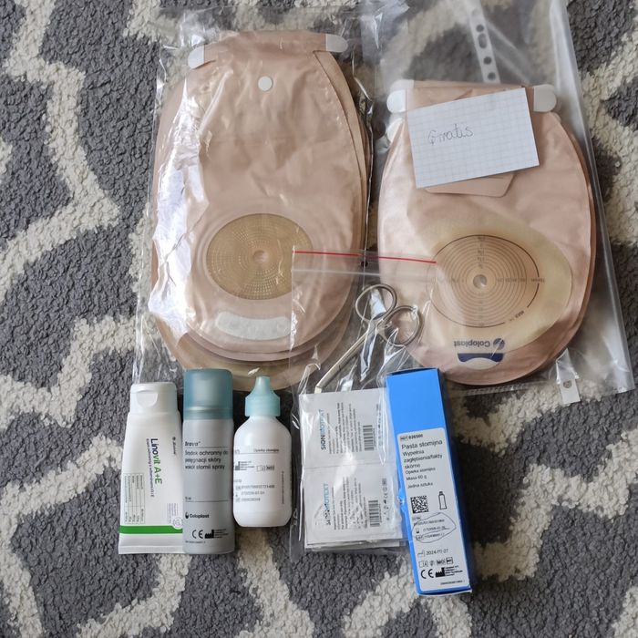 Materiały medyczne dla osób ze stomią