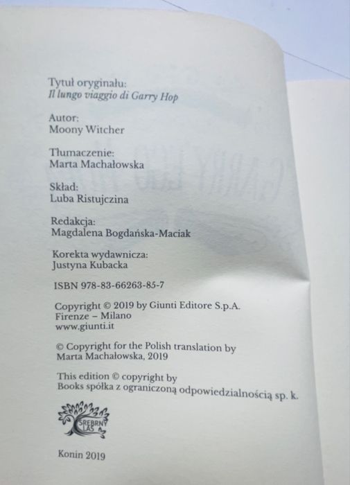 Długa podróż Garry’ego Hopa Moony Witcher