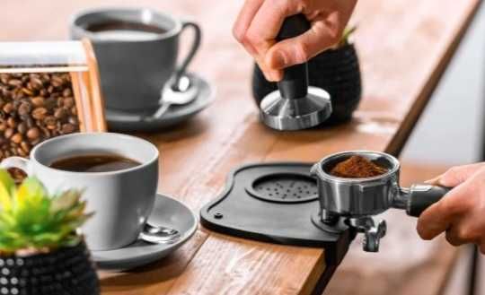 Mata tampingowa silikonowa do ubijania kawy