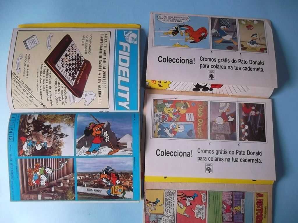 3 REVISTAS DO PATETA COM BRINDES - FOLHA DE CROMOS