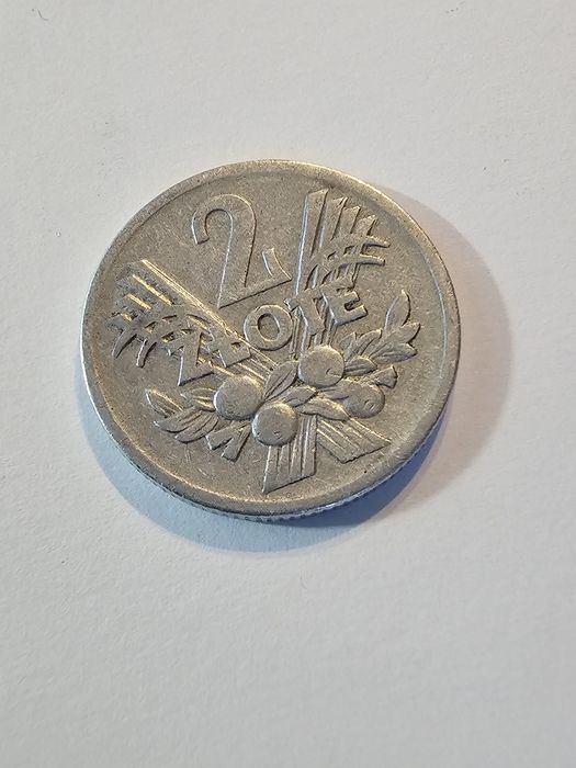 Moneta nr.36 nominał 2 zł 1960 rok za 10 zł
