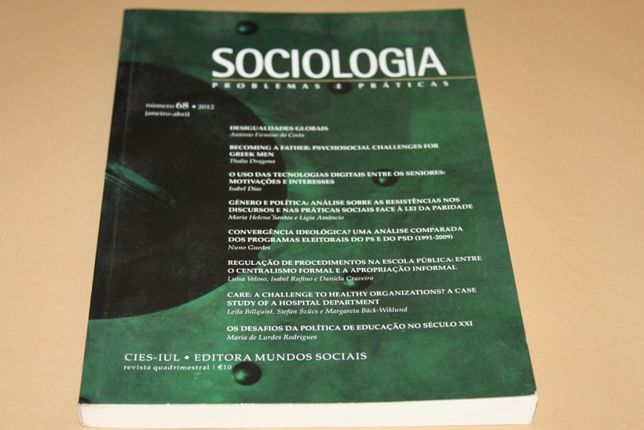 Sociologia-Problemas e Práticas
