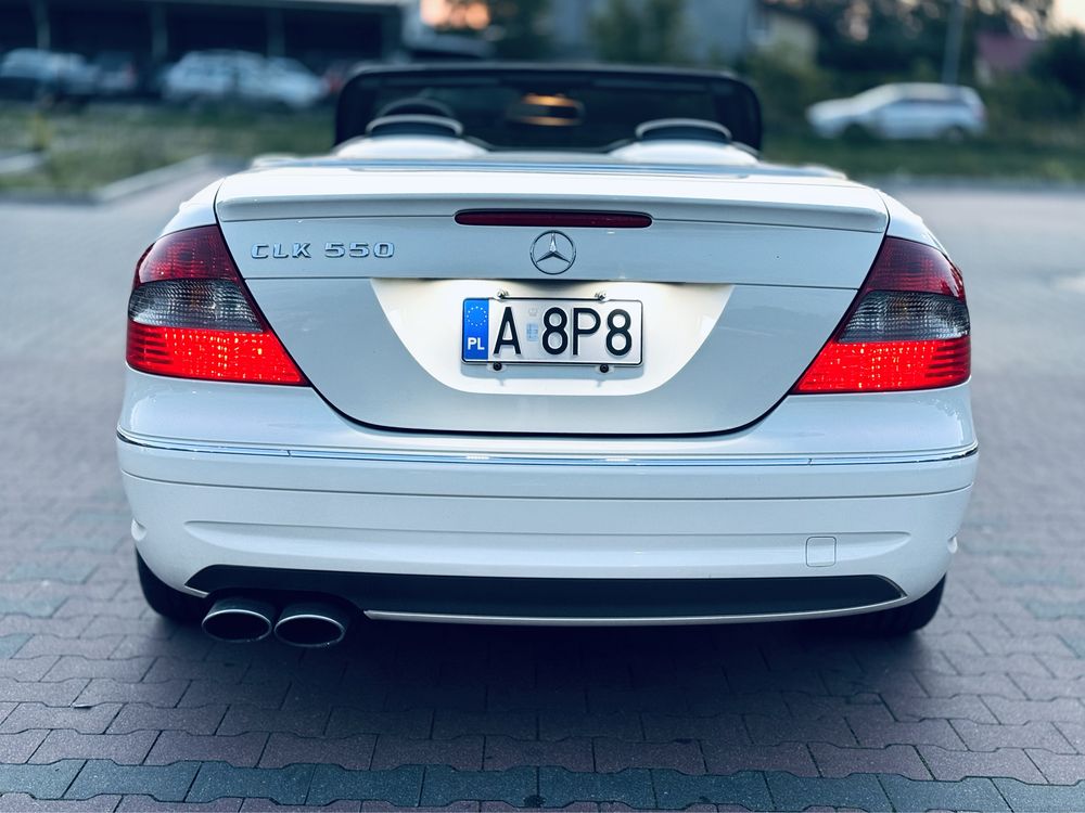 Mercedes cabrio clk550 AMG 2008 stan idealny ZAMIANA