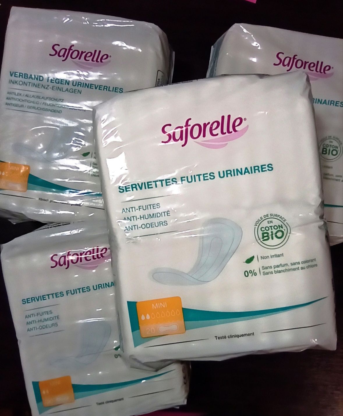 Урологические прокладки Saforelle Urinary Leak 
Saforelle Urinary Leak