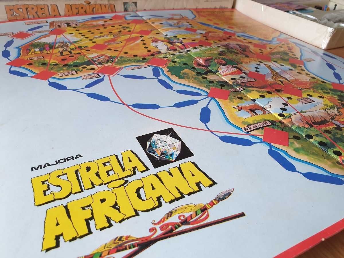 Jogo • Estrela Africana • Majora • 1983 • Raro!