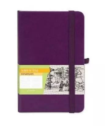 Notes A5, linia. Romantyzm, fioletowy. Antra. Nowy Produkt